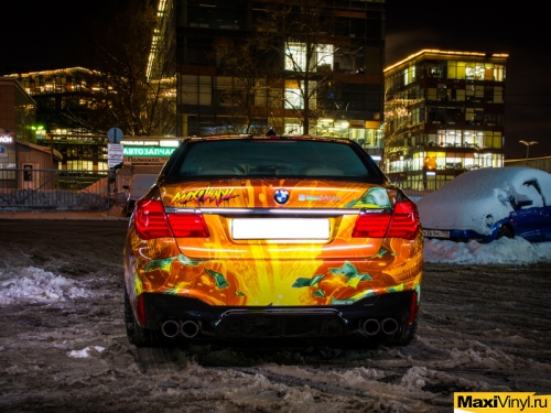Винилография на BMW 7 серии F02